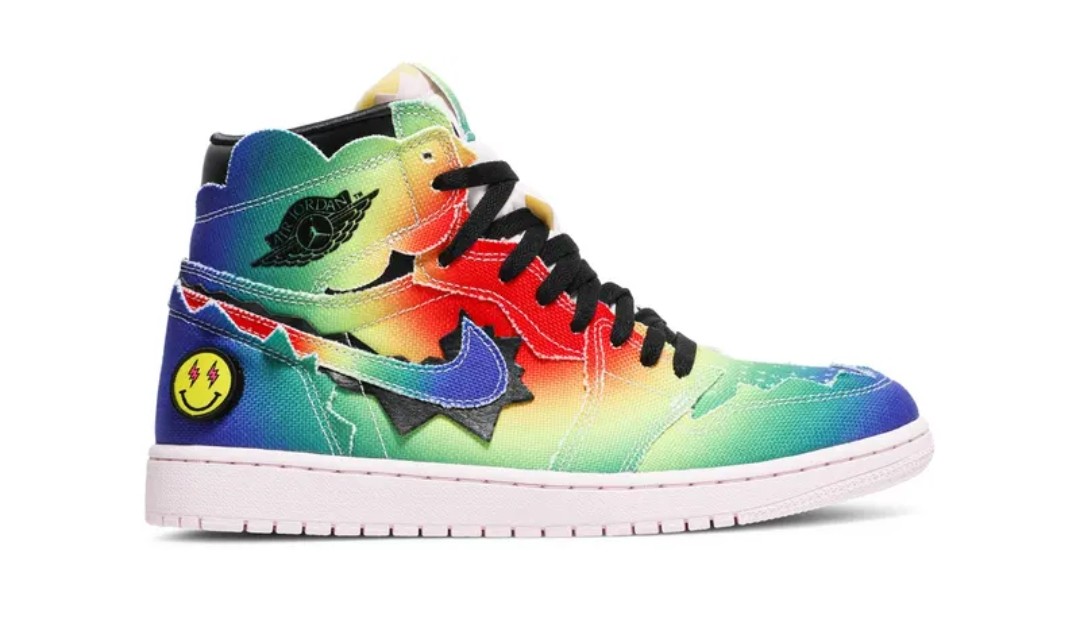Travis Scott x Air Jordan 1 Low tie-dye sneaker